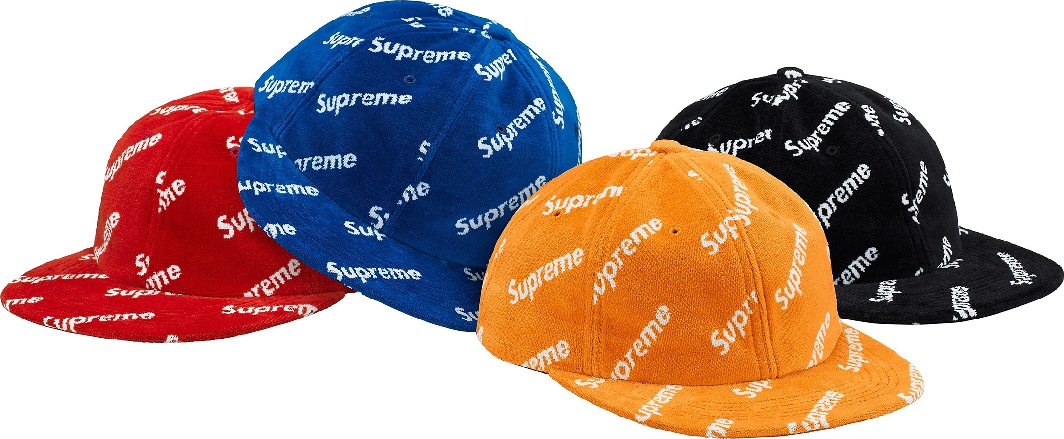 Velour Diagonal Logo 6-Panel